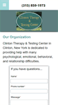 Mobile Screenshot of clintontherapy.com